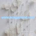 Guirlande de perles de fleurs en acrylique pour décor de mariage